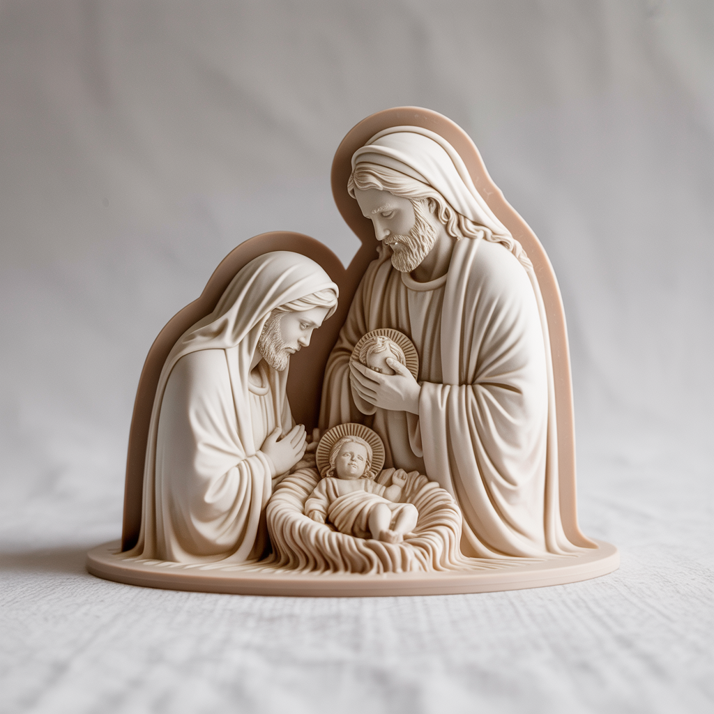 Birth of Jesus Christ Silicone Mold