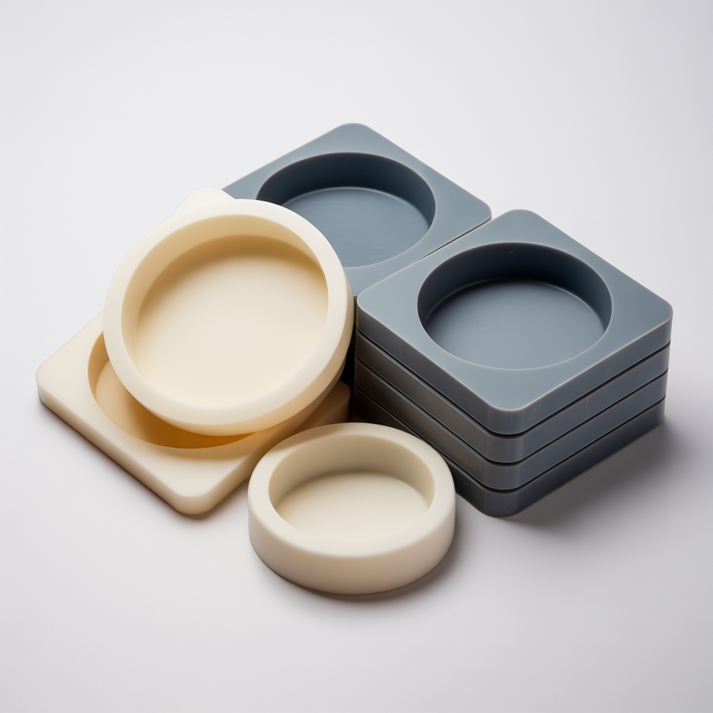Coaster Mold Set - Round & Square